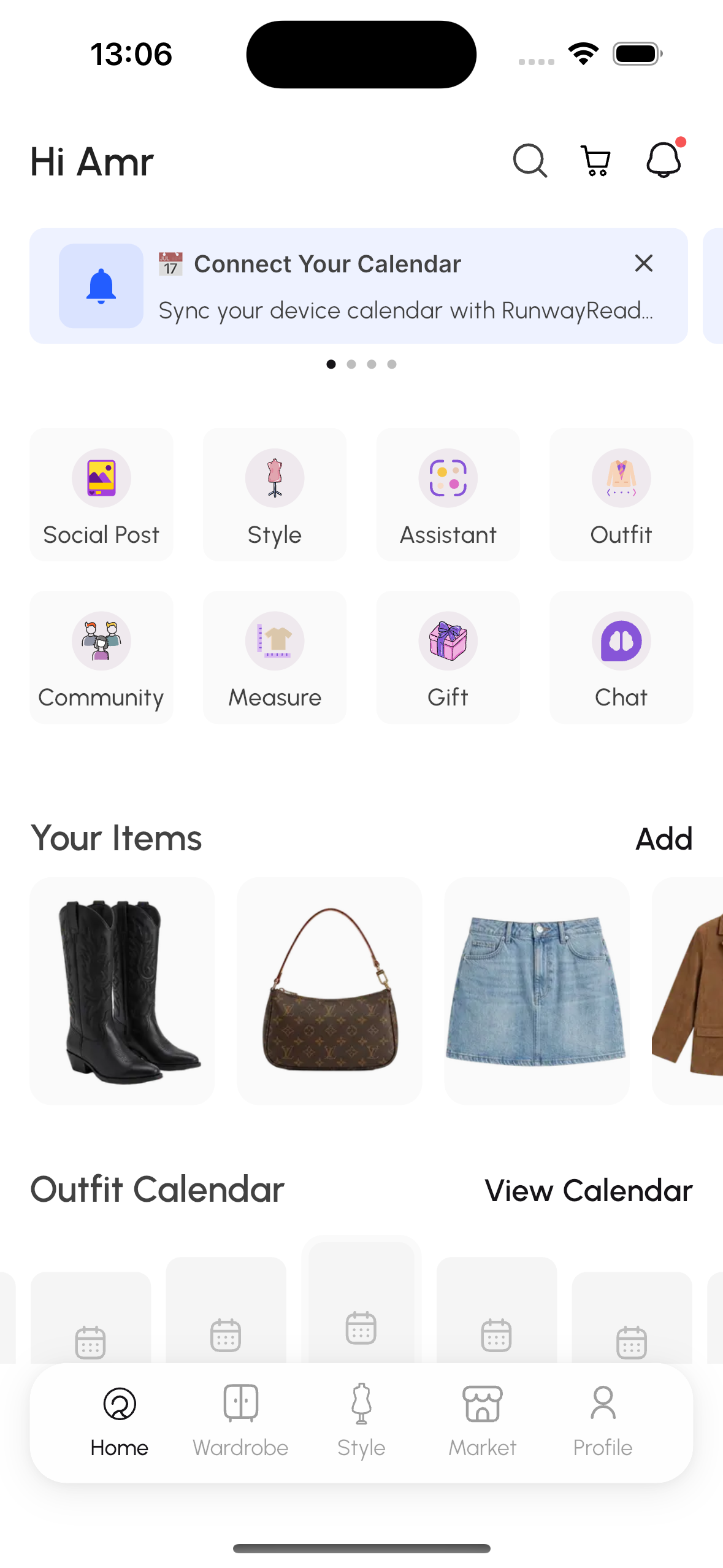 Your wardrobe, all in one place.